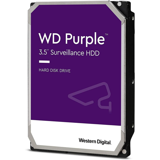 1TB Western Digital Purple 3.5 Inch Serial ATA III Internal Solid State Drive Image