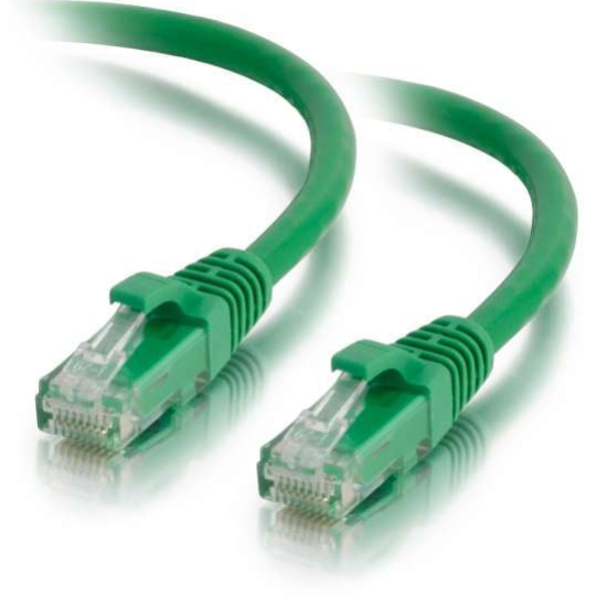 7FT C2G RJ-45 Male To RJ-45 Male Cat5e Snagless Unshielded Network Patch Cable - Green Image