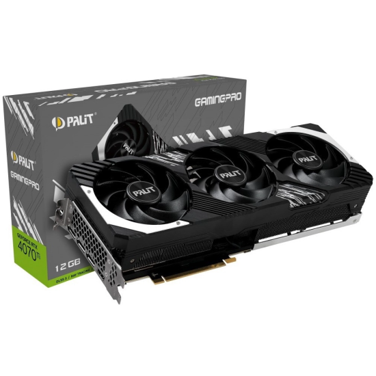 Palit NVIDIA GeForce RTX 4070 Ti Gaming Pro 12GB GDDR6X Graphics Card Image