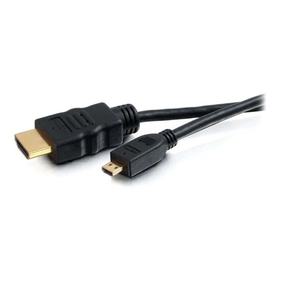 C2G 1.6ft High Speed HDMI Type-A to HDMI Type-D (Micro) Cable w/Ethernet Image