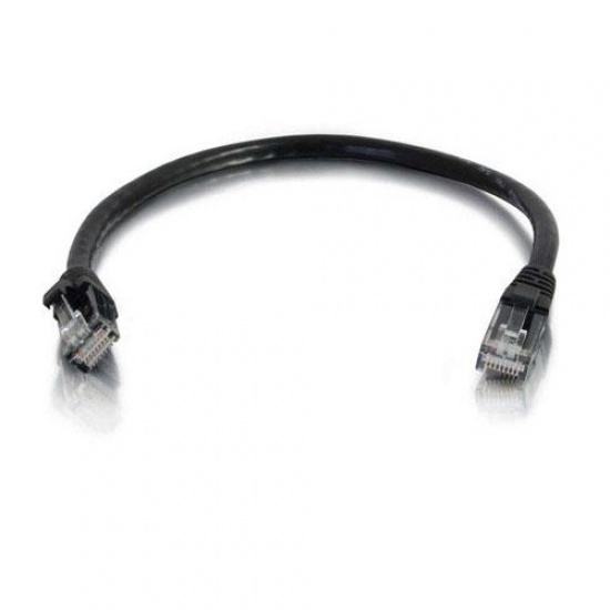C2G 27151 Cat6 550MHz Snagless 3ft Patch Cable - Black Image