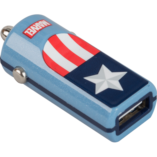 Marvel Captain America USB Car Charger Image