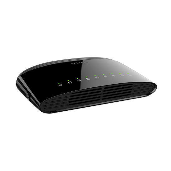 D-Link Network 8-Port Gigabit Unmanaged Switch (10/100/1000) - Black Image D-Link Network 8-Port Gigabit Unmanaged Switch (10/100/1000) - Black Image