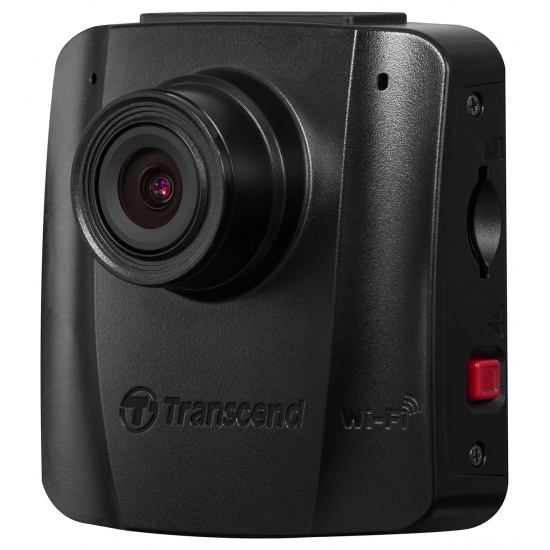 Transcend DrivePro 50 130° Car Video Recorder Dash Cam Full HD 1080p/30 with Built-In Wi-Fi, Suction Mount & Free 16GB MicroSDHC Card Image