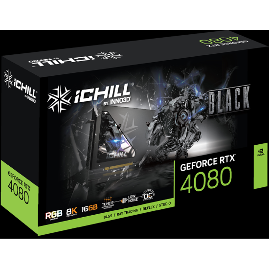 Inno3D VGA Inno3D RTX4080 SUPER 16GB IChill Black Image