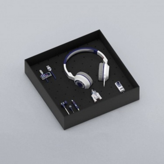 R2-D2 Gift Set - Headphones, Earphones, 16GB USB Flash Drive, Cable & Car Charger Image