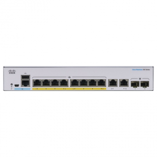 Cisco Systems 8 Port CBS250 Gigabit Ethernet Network Switch Image