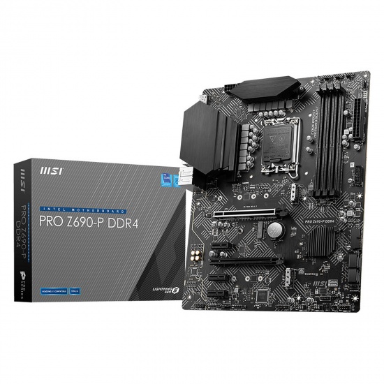 MSI Pro Intel Z690-P LGA 1700 ATX DDR4 Motherboard Image