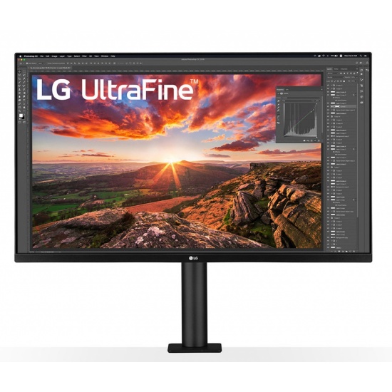 LG 32 Inch 3840 x 2160 Pixels 4K Ultra HD Computer Monitor - Black Image