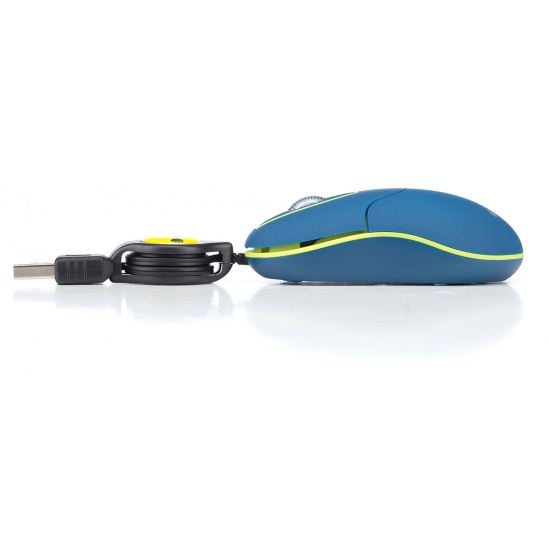 Mouse Sin NGS Sin - Optical Mouse with Retractable USB Cable & Scroll-wheel, 1000 ...