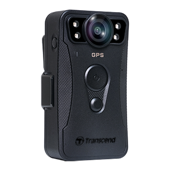 Transcend Body Camera DrivePro Body 40 with 128GB Storage Image
