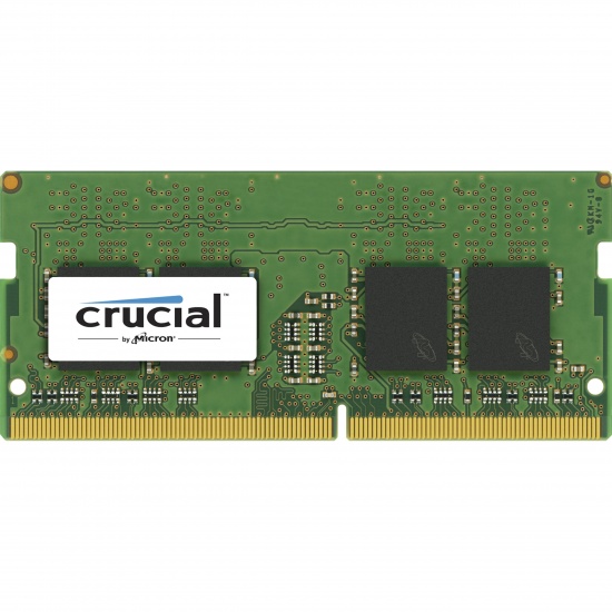 4GB Crucial DDR4 SO-DIMM 2400MHz PC4-19200 CL17 1.2V Notebook Memory Module Image