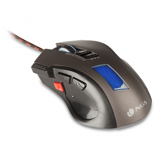NGS Gaming Mouse with 8 Programmable Buttons, 7 Colours LED Image