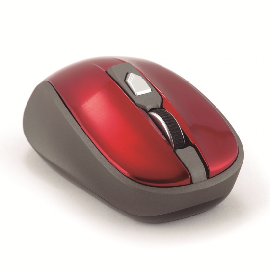 NGS 2.4Ghz Wireless Optical Mouse 3 Buttons, NGS Roly Red Image
