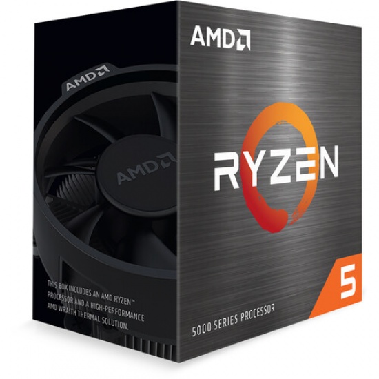 AMD Ryzen 5 5500 3.6GHz 6-Core AM4 Desktop Processor with Wraith Stealth Cooler Image