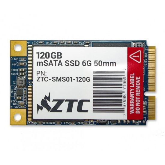 120GB ZTC Bulwark mSATA 6G 50mm Solid State Disk - ZTC-SMS01-120G Image