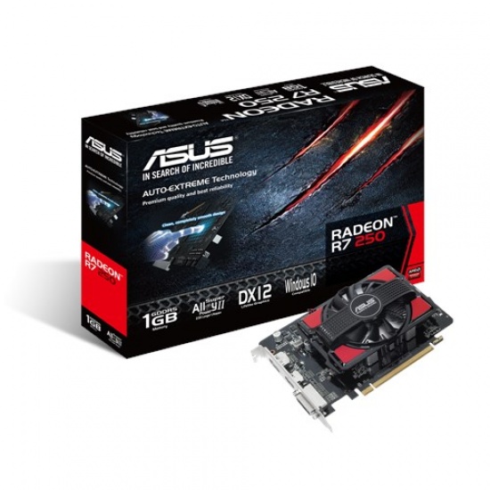 Asus Radeon R7 250 1GB DDR5 Graphics Card Image