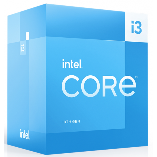 Intel Core i3-13100F 3.4GHz (4.5 Turbo) 4-Core LGA 1700 Desktop Processor (Raptor Lake) Image