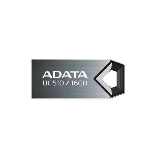 16GB AData UC510 USB2.0 Flash Drive Titanium Image