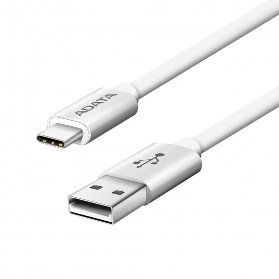 AData USB-C to USB 2.0 (Type A) 1 m Cable - Silver Image