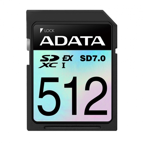 512GB AData Premier Extreme SD Express Card SDXC PCIe Gen3 UHS-I U3 SD7.0 Image