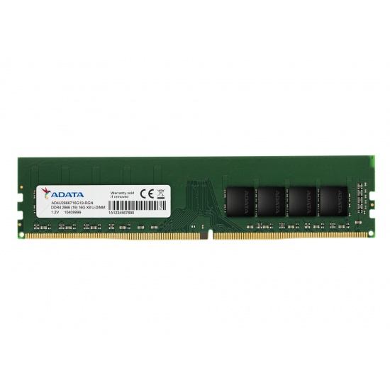 16GB AData DDR4 2666MHz PC4-21300 CL19 Desktop Memory (288-pin) Image