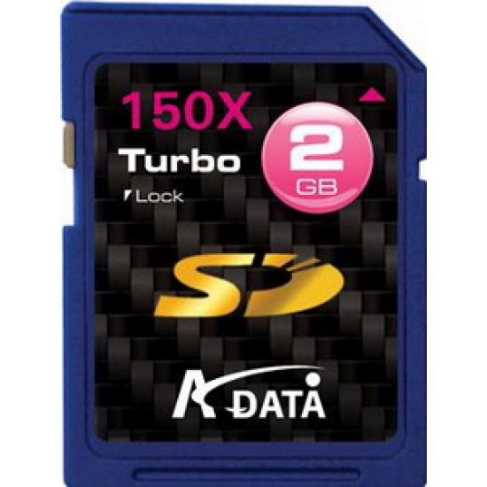 2GB A-Data 150x Secure Digital Turbo Series memory card Image
