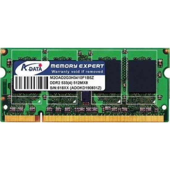 512Mb A-Data DDR2-533 (PC2-4200) SO-DIMM 200-pin module Image