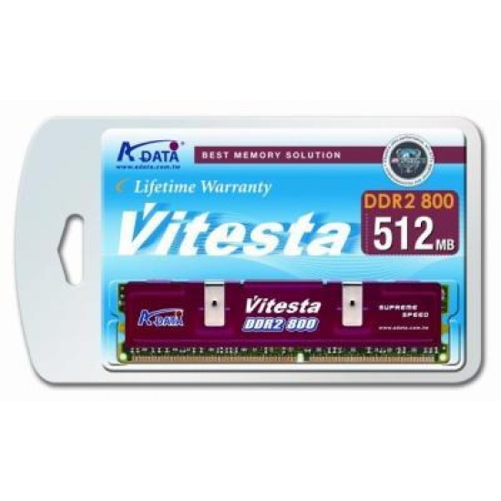 512Mb A-Data DDR2-800 (PC2-6400) Vitesta memory module Image