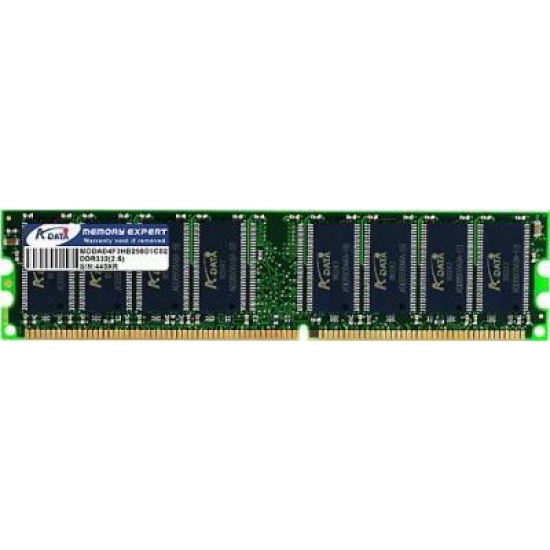 256MB A-Data DDR PC2700 333MHz CL2.5 module (8 chips) Image