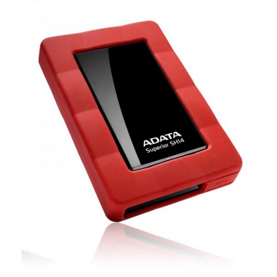 1TB AData SH14 USB3.0 External Portable 2.5-inch hard drive Red/black Image
