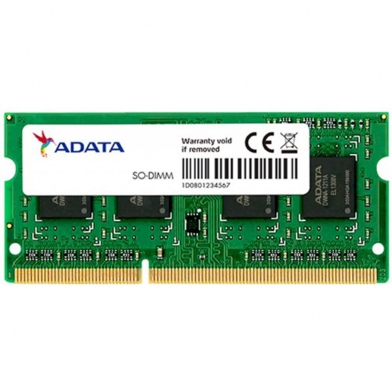4GB AData DDR3 SO-DIMM PC3-10666 1333MHz CL9 Desktop Memory Module Image