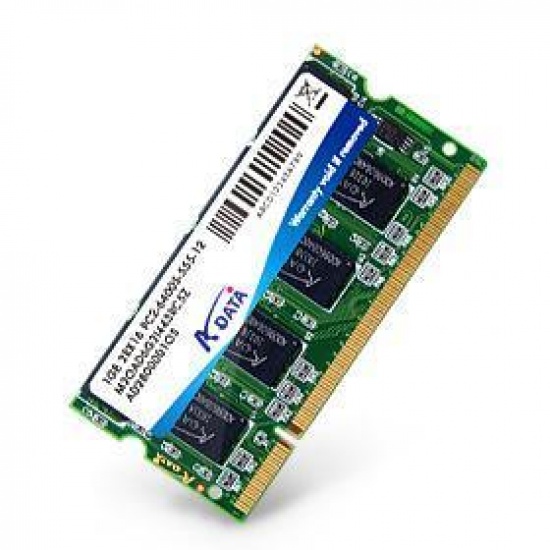 256Mb A-Data PC2700 DDR SO-DIMM DDR333 CL2.5 Memory module Image 256Mb A-Data PC2700 DDR SO-DIMM DDR333 CL2.5 Memory module Image