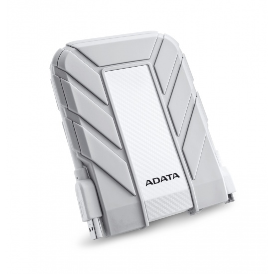 2TB AData DashDrive Durable HD710A USB3.0 Portable Hard Drive For Apple Mac (White) Image