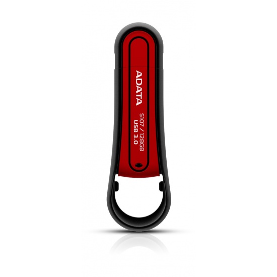 128GB Adata Durable S107 USB3.0 Flash Drive Red Image