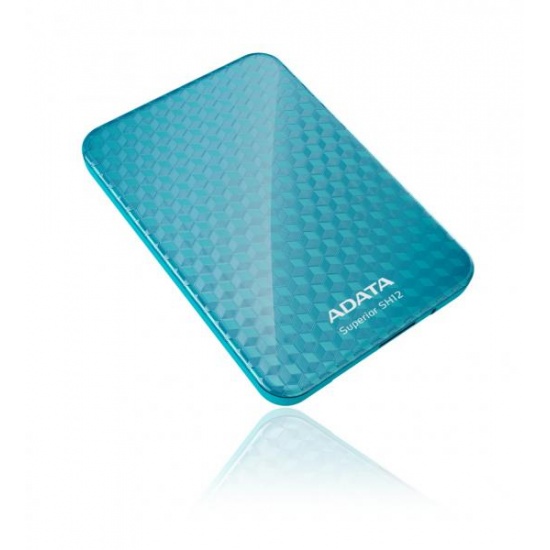 1TB Adata SH12 2.5-inch USB3.0 External Hard Drive (Dazzling Blue) Image