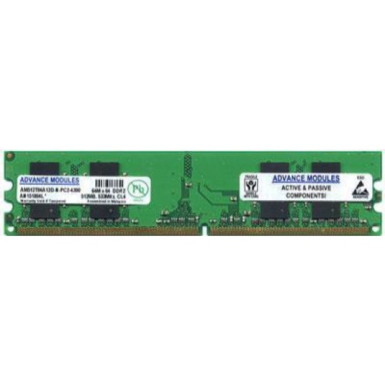1Gb Advance DDR2 PC2-4200 CL4 single module Image