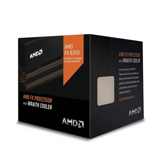 AMD FX-8350 CPU AM3+ 4.0GHz 8-Core Black Edition With Wraith Cooler Image