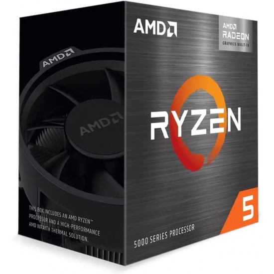 AMD Ryzen 5 5600G Wraith Stealth Cooler Zen 3 3.9GHZ 16MB L3 Desktop Processor Boxed Image