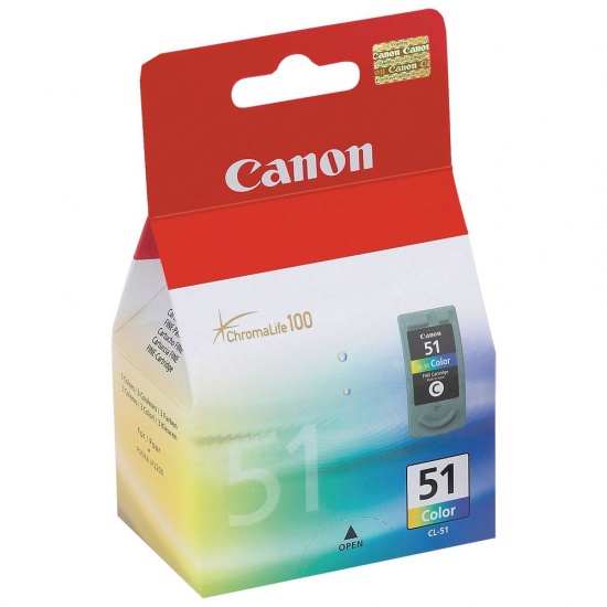 Canon BCI-16 Yellow, Cyan, Magenta Ink Cartridge Image