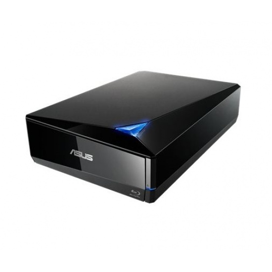 Asus Blu-Ray External Writer Drive - BW-12D1S-U - Black Image