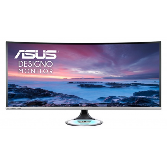 ASUS MX38VC 3840 x 1600 pixels Designo Ultra-Wide HD+LED Curved Monitor - 37.5 in Image