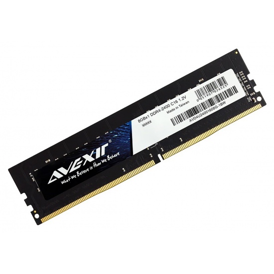 8GB Avexir Budget Series DDR4 2400MHz PC4-19200 CL16 Single Desktop Memory Module Image