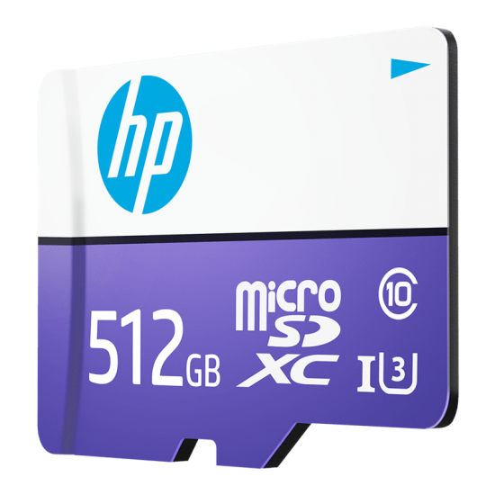 512GB PNY HP MX330 Class10 U3 Micro SDXC Memory Card Image