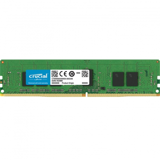 SR x8 DIMM 288-Pin Memory CT2K8G4DFS8266 PC4-21300 DDR4 2666 MT/s Crucial 16GB Kit 8GBx2 