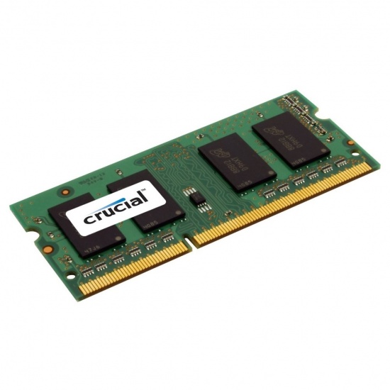 1GB Crucial PC2-5300 667MHz DDR2 SO-DIMM Memory Module Image