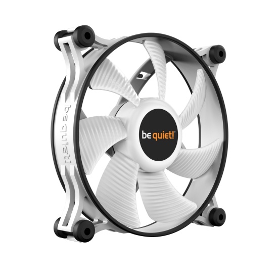 Be Quiet! Shadow Wings 2 120mm PWM Computer Case Fan - White Image