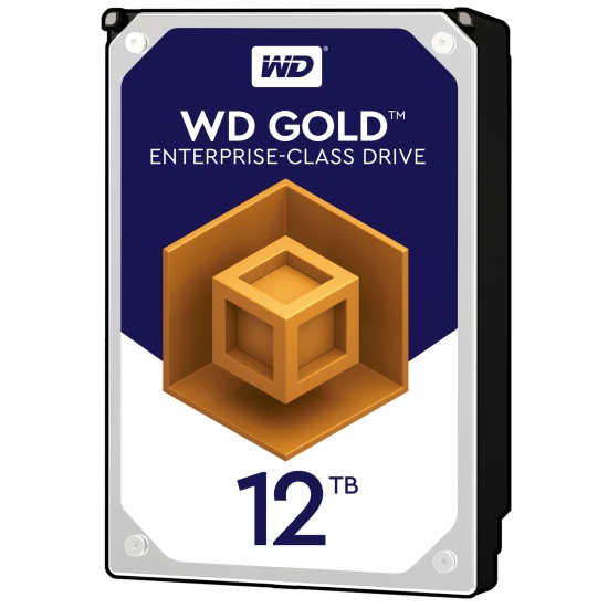 12TB Western Digital Gold 3.5Inch Serial ATA III 7200RPM 256MB Internal Hard Drive  Image