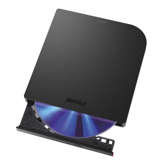 Buffalo MediaStation BRXL 6X Portable Blu-ray Writer with M-Disc Support USB 3.0 TAA Image