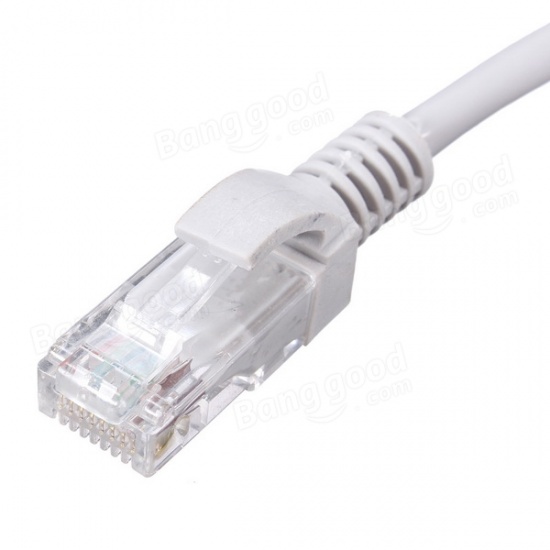 C2G 27162 Cat6 550MHz Snagless 7-ft Patch Networking Cable - White  Image